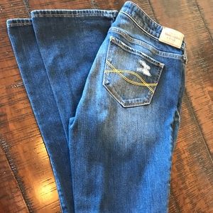 Abercrombie and Fitch boot cut jeans